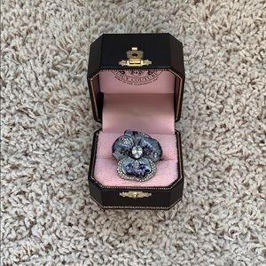 Juicy Couture Purple Flower Ring